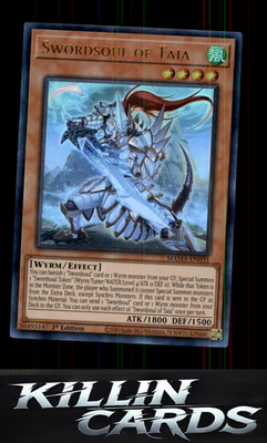 1st Edition Swordsoul of Taia MAMA-EN035 YuGiOh Ultra Rare Magnificent Mavens Ca