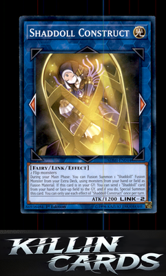1st Edition Shaddoll Construct SDSH-EN044 YuGiOh Common Structure Deck: Shaddoll