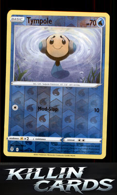 Reverse Holofoil Tympole 042/203 Pokemon Common SWSH07: Evolving Skies Card NM