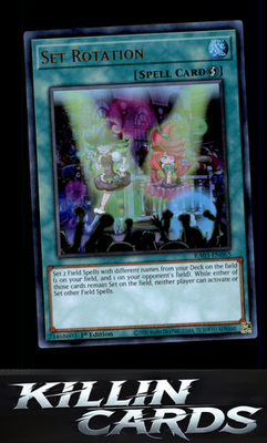1st Edition Set Rotation RA03-EN065 YuGiOh Super Rare Quarter Century Bonanza Ca