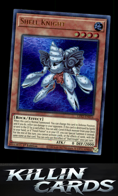 1st Edition Shell Knight GFP2-EN016 YuGiOh Ultra Rare Ghosts From the Past: The