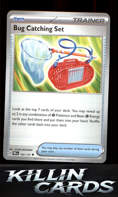 Bug Catching Set (Poke Ball Pattern) 102/131 Pokemon Uncommon SV: Prismatic Evol
