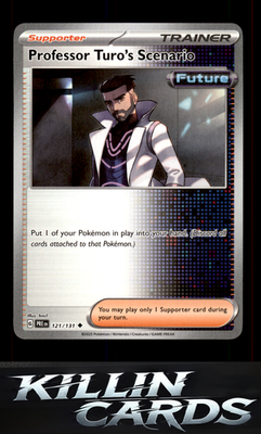Professor Turo's Scenario 121/131 Pokemon Uncommon SV: Prismatic Evolutions Card