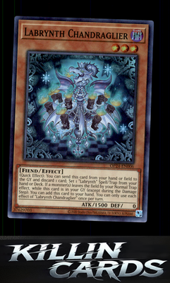 Labrynth Chandraglier OP24-EN006 YuGiOh Super Rare OTS Tournament Pack 24 Card N
