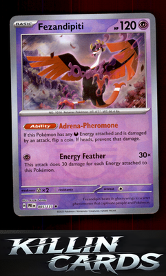 Fezandipiti (Poke Ball Pattern) 045/131 Pokemon Rare SV: Prismatic Evolutions Ca