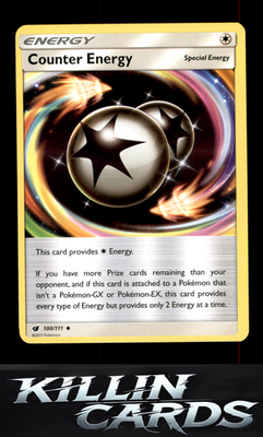 Counter Energy 100/111 Pokemon Uncommon SM - Crimson Invasion Card LP