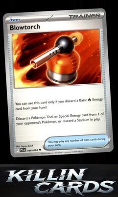 Blowtorch - 086/094 086/094 Pokemon Uncommon ME02: Phantasmal Flames Card NM