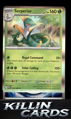 Serperior 006/088 Pokemon Rare ME03: Perfect Order Card NM