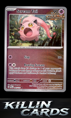 Reverse Holofoil Scream Tail 042/131 Pokemon Uncommon SV: Prismatic Evolutions C