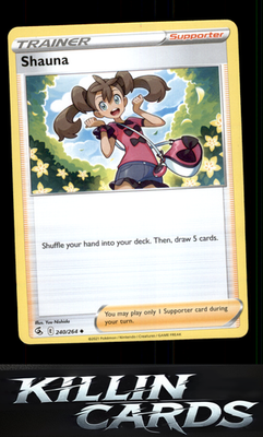 Shauna 240/264 Pokemon Uncommon SWSH08: Fusion Strike Card NM