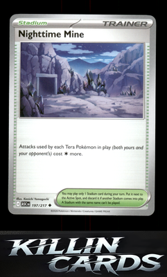 Nighttime Mine 197/217 Pokemon Uncommon ME: Ascended Heroes Card NM