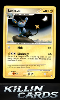 Luxio 43/99 Pokemon Uncommon Arceus Card LP