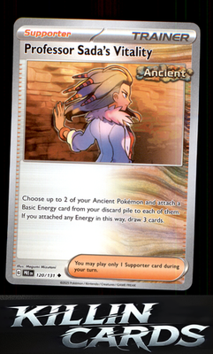 Professor Sada's Vitality 120/131 Pokemon Uncommon SV: Prismatic Evolutions Card