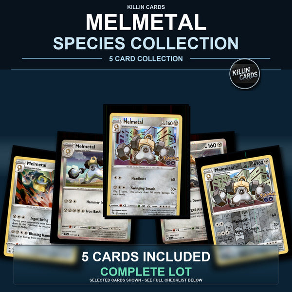 Pokemon TCG Melmetal Species Collection 5 Different Cards