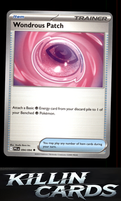 Wondrous Patch 094/094 Pokemon Uncommon ME02: Phantasmal Flames Card NM