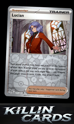 Reverse Holofoil Lucian - 157/167 157/167 Pokemon Uncommon SV06: Twilight Masque