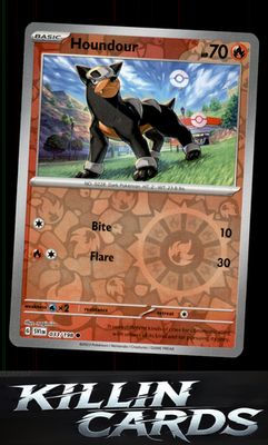 Reverse Holofoil Houndour - 033/198 033/198 Pokemon Common SV01: Scarlet & Viole
