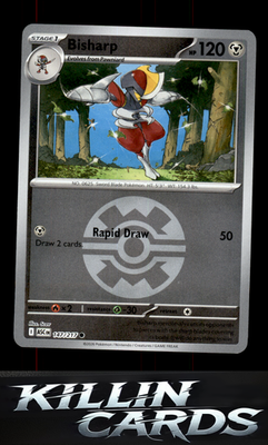 Reverse Holofoil Bisharp (Quick Ball) 147/217 Pokemon Common ME: Ascended Heroes