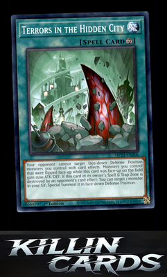 1st Edition Terrors in the Hidden City MP23-EN206 YuGiOh Common 25th Anniversary