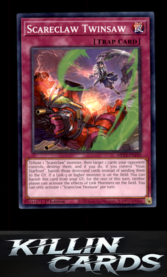 1st Edition Scareclaw Twinsaw MP23-EN210 YuGiOh Common 25th Anniversary Tin: Due