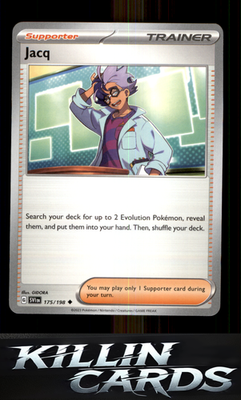 Jacq - 175/198 175/198 Pokemon Uncommon SV01: Scarlet & Violet Base Set Card NM