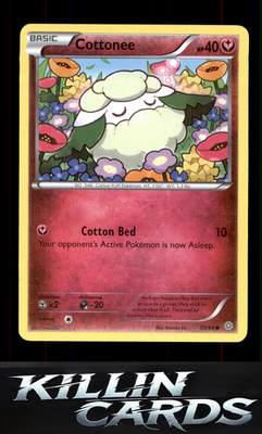 Cottonee 55/98 Pokemon Common XY - Ancient Origins Card NM