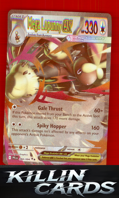 Mega Lopunny ex - 084/094 084/094 Pokemon Double Rare ME02: Phantasmal Flames Ca