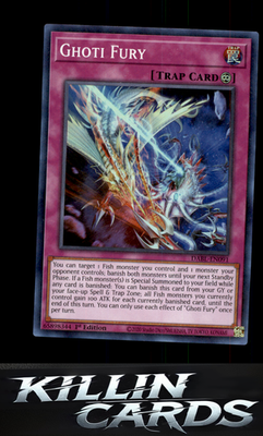 Ghoti Fury DABL-EN091 YuGiOh Super Rare Darkwing Blast Card NM