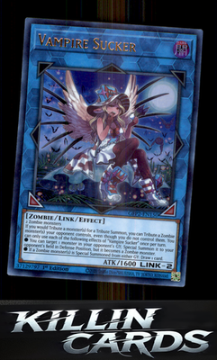 1st Edition Vampire Sucker GFP2-EN150 YuGiOh Ultra Rare Ghosts From the Past: Th