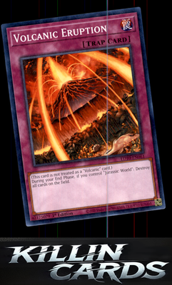 1st Edition Volcanic Eruption LD10-EN061 YuGiOh Common Legendary Duelists: Soulb