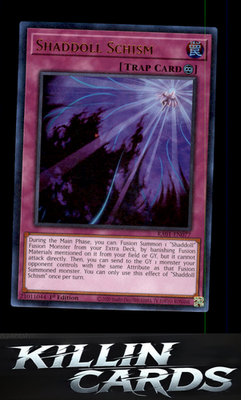 1st Edition Shaddoll Schism (Secret Rare) RA01-EN077 YuGiOh Secret Rare 25th Ann