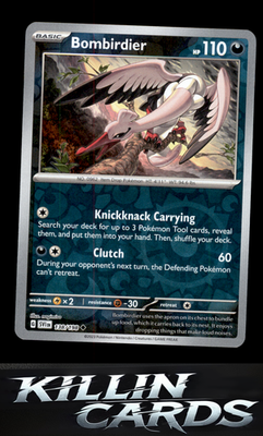 Reverse Holofoil Bombirdier - 138/198 138/198 Pokemon Uncommon SV01: Scarlet & V