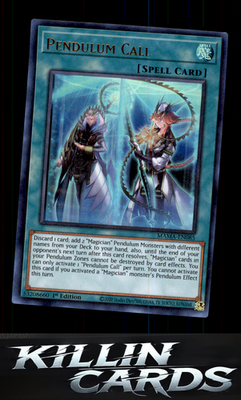 Pendulum Call MAMA-EN085 YuGiOh Ultra Rare Magnificent Mavens Card NM