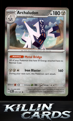 Archaludon 070/131 Pokemon Rare SV: Prismatic Evolutions Card NM