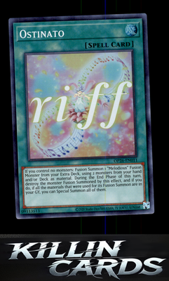 Ostinato OP26-EN011 YuGiOh Super Rare OTS Tournament Pack 26 Card NM