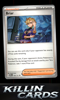 Briar 100/131 Pokemon Uncommon SV: Prismatic Evolutions Card NM
