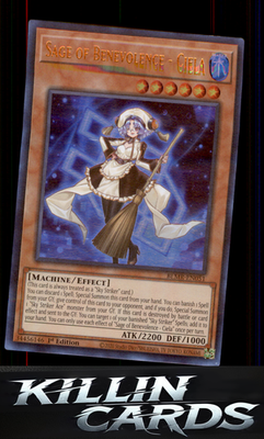 1st Edition Sage of Benevolence - Ciela BLMR-EN051 YuGiOh Ultra Rare Battles of