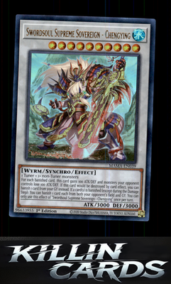 Swordsoul Supreme Sovereign - Chengying MAMA-EN039 YuGiOh Ultra Rare Magnificent