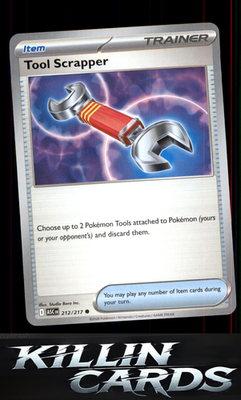 Tool Scrapper 212/217 Pokemon Common ME: Ascended Heroes Card NM
