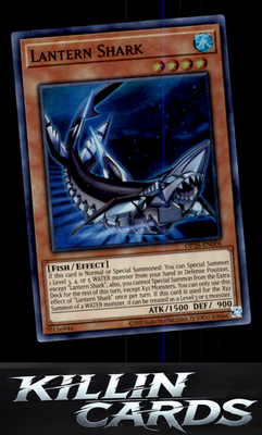 Lantern Shark OP26-EN006 YuGiOh Super Rare OTS Tournament Pack 26 Card NM