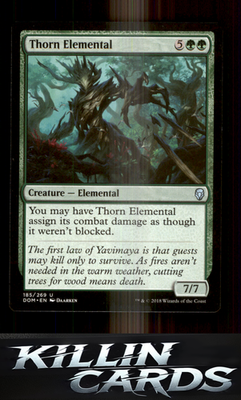 Thorn Elemental 185 Magic U Dominaria Card NM