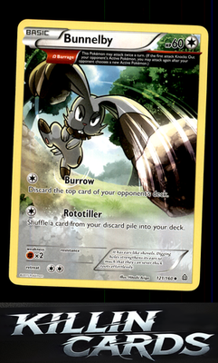 Bunnelby (Omega) 121/160 Pokemon Uncommon XY - Primal Clash Card NM