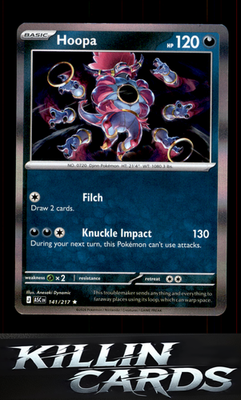 Hoopa (Energy Symbol Pattern) 141/217 Pokemon Rare ME: Ascended Heroes Card NM