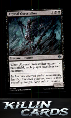 Abyssal Gorestalker 87 Magic U The Lost Caverns of Ixalan Card NM