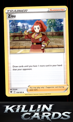 Zisu 159/189 Pokemon Uncommon SWSH10: Astral Radiance Card NM