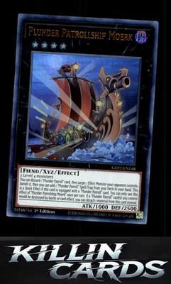 1st Edition Plunder Patrollship Moerk GFP2-EN148 YuGiOh Ultra Rare Ghosts From t