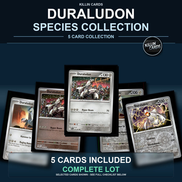 Pokemon TCG Duraludon Species Collection 5 Different Cards