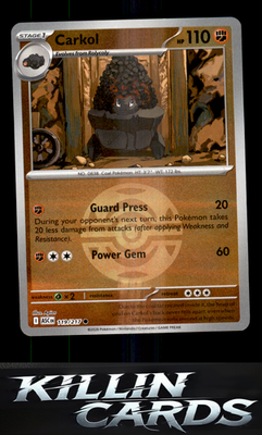Reverse Holofoil Carkol (Dusk Ball) 119/217 Pokemon Common ME: Ascended Heroes C