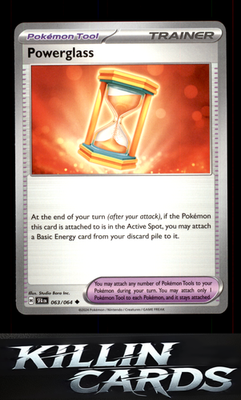Powerglass - 063/064 063/064 Pokemon Uncommon SV: Shrouded Fable Card NM