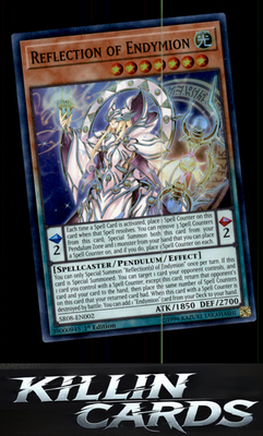 1st Edition Reflection of Endymion SR08-EN002 YuGiOh Super Rare Structure Deck: